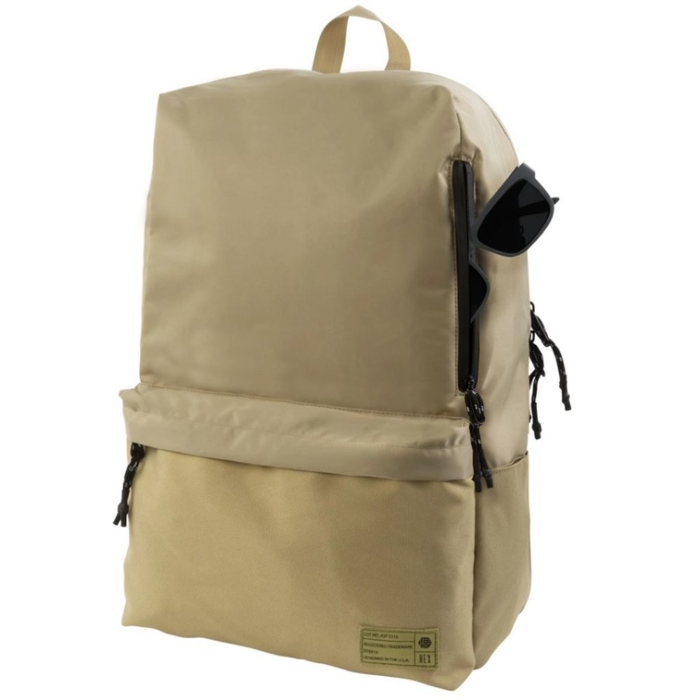 Hex Exile Khaki 15" laptop backpack NWT